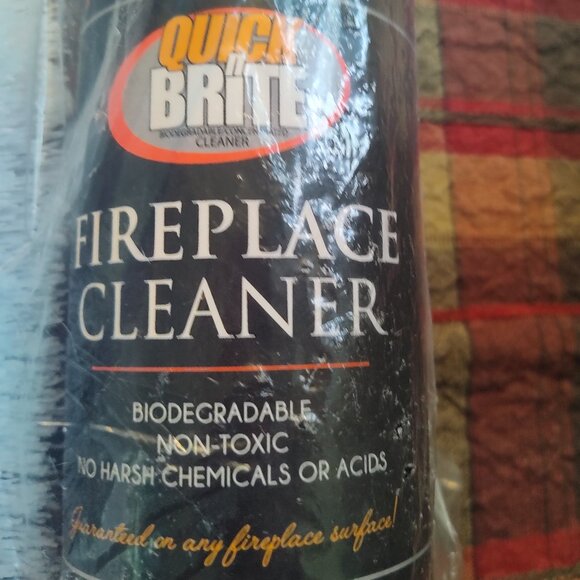 Quick N Brite Fireplace Cleaner with Scrub Brush - Picture 5 of 6